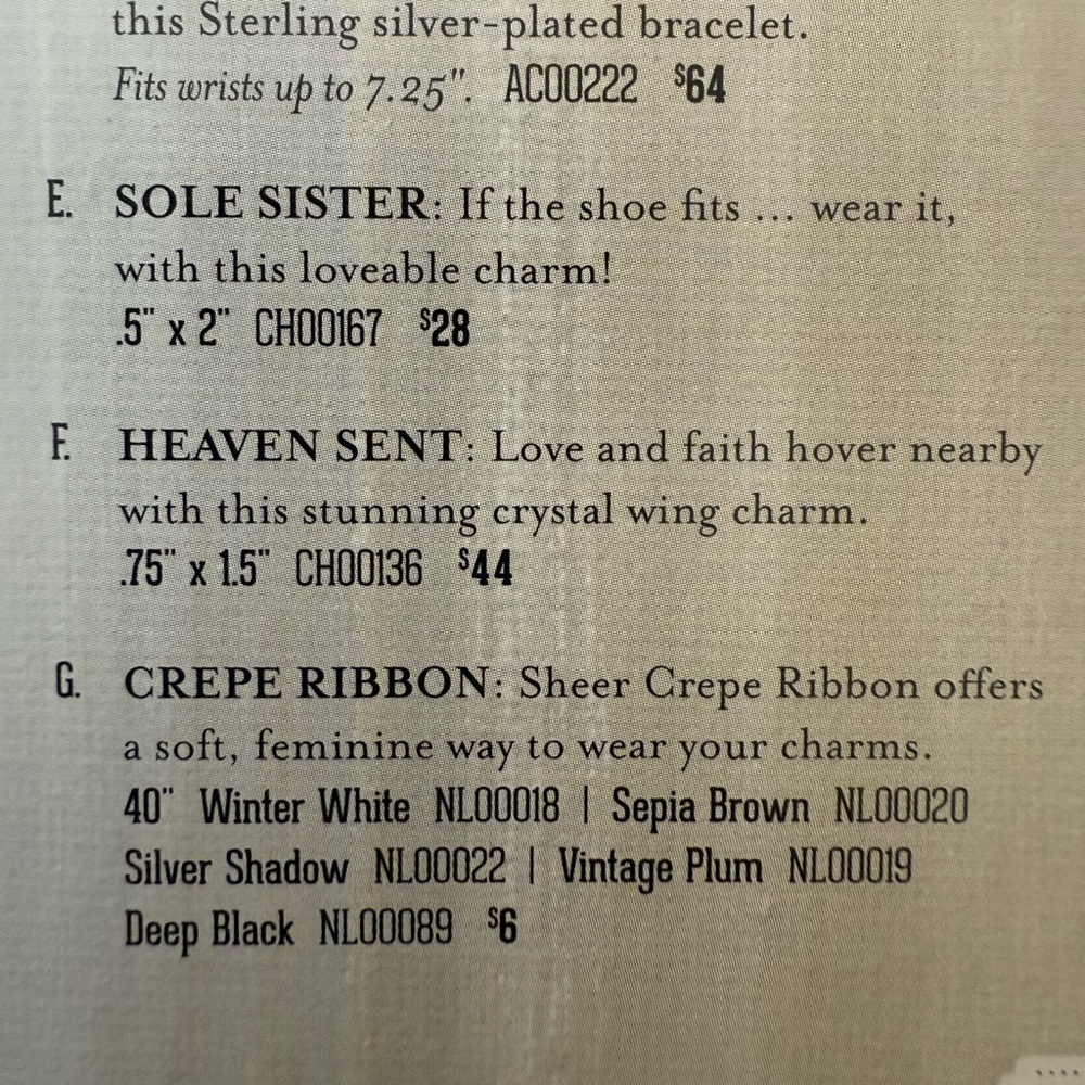 Jewel Kade Silver and Crystal Heaven sent charm - Picture 2 of 5